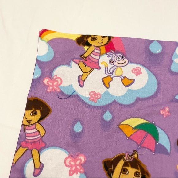 Dora the Explorer Pillowcase Homemade 20” x 12.5” Pillow Case - Picture 5 of 16
